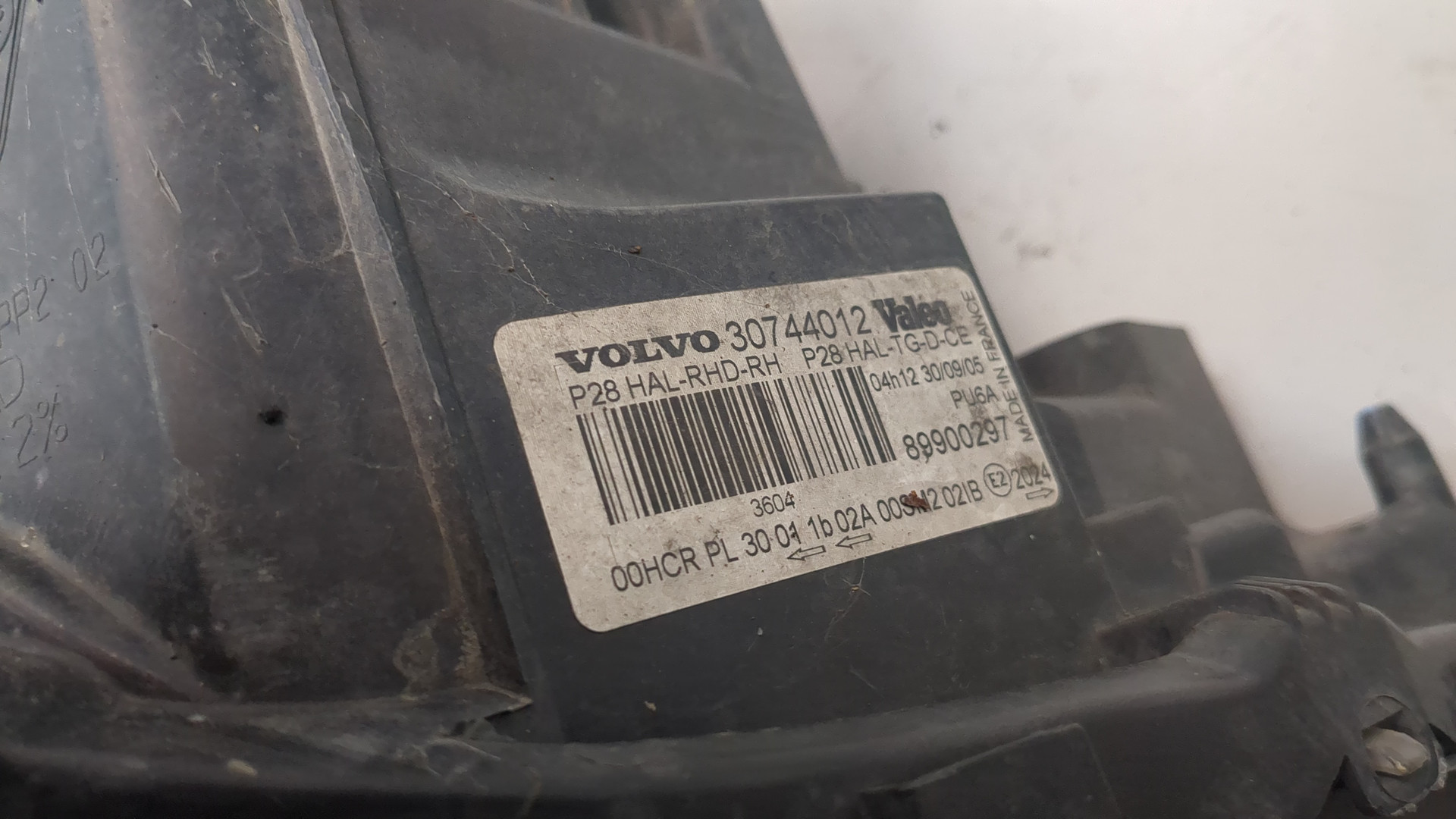 Фара правая