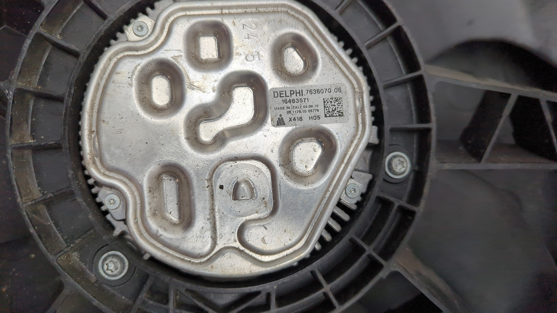 Вентилятор радиатора