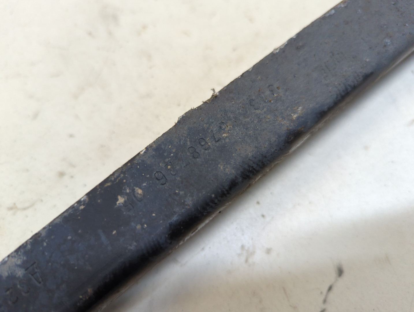 Рычаг задний