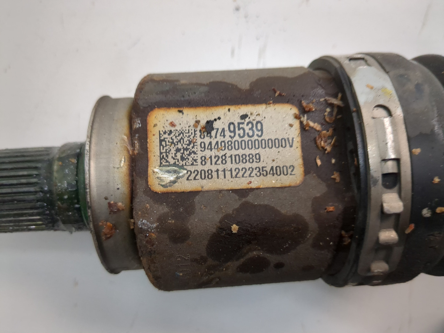 Полуось задняя