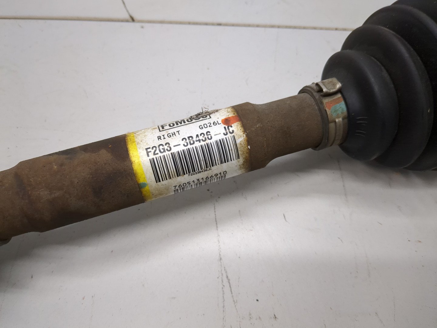 Полуось передняя правая