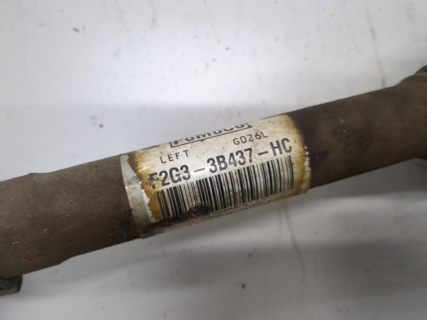 Полуось передняя левая