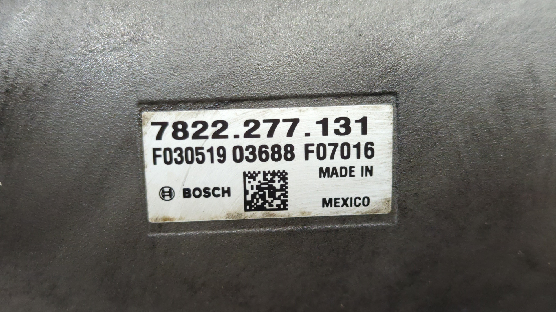 Рейка рулевая