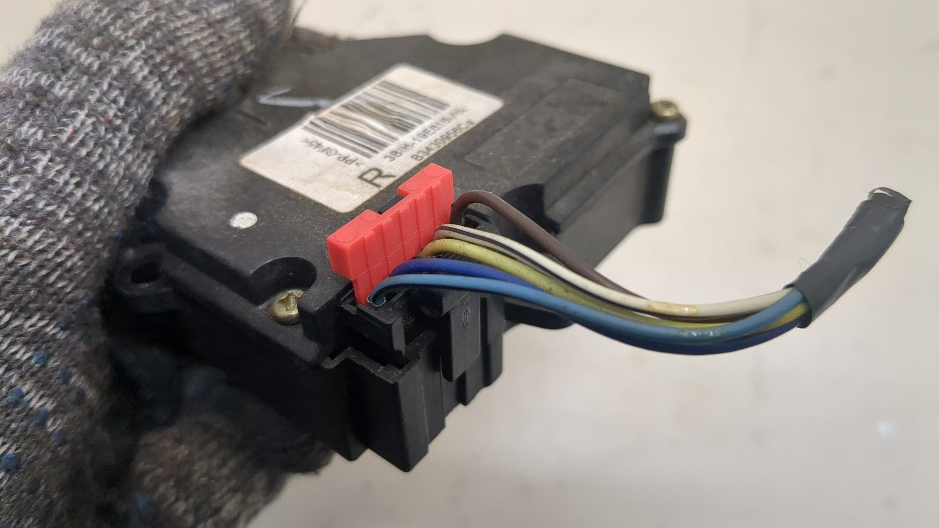 Моторчик заслонки печки