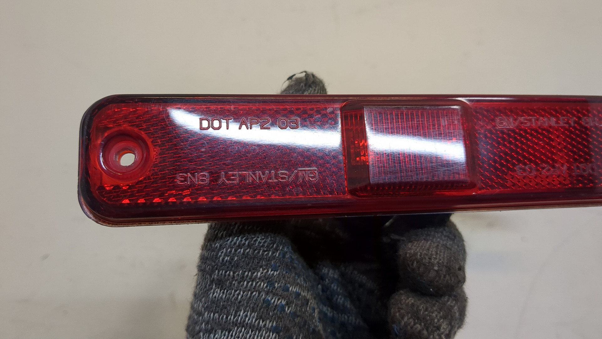 Габарит задний