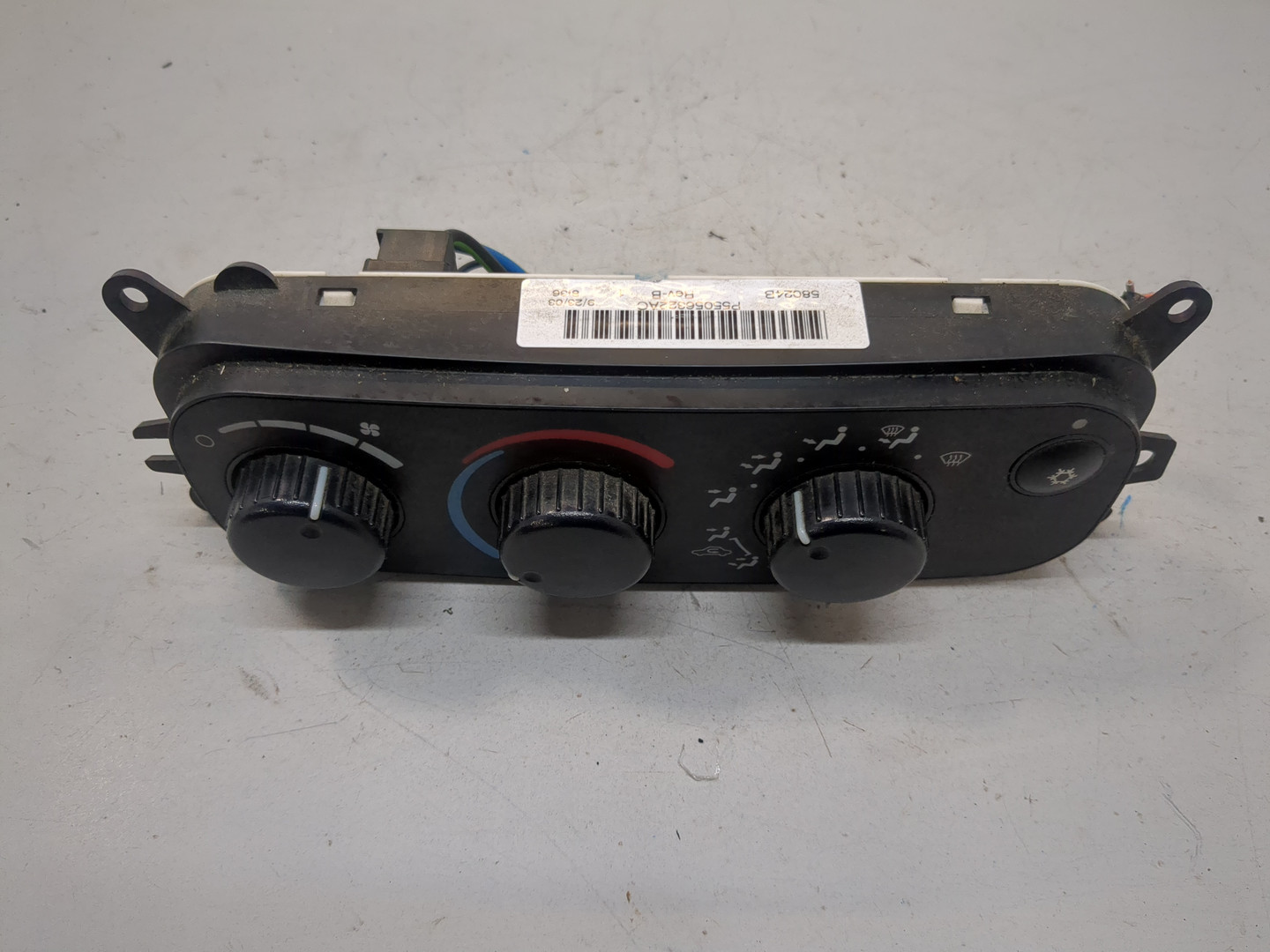 Переключатель отопителя