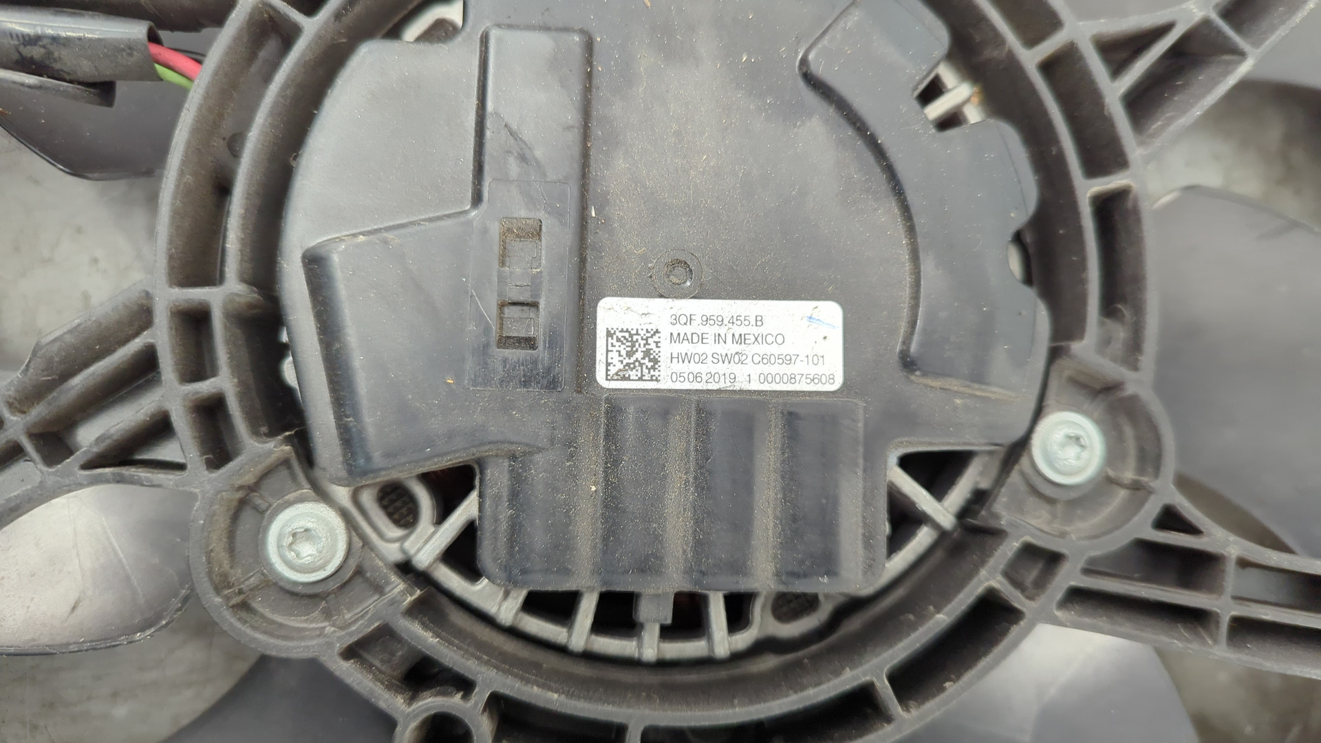 Вентилятор радиатора