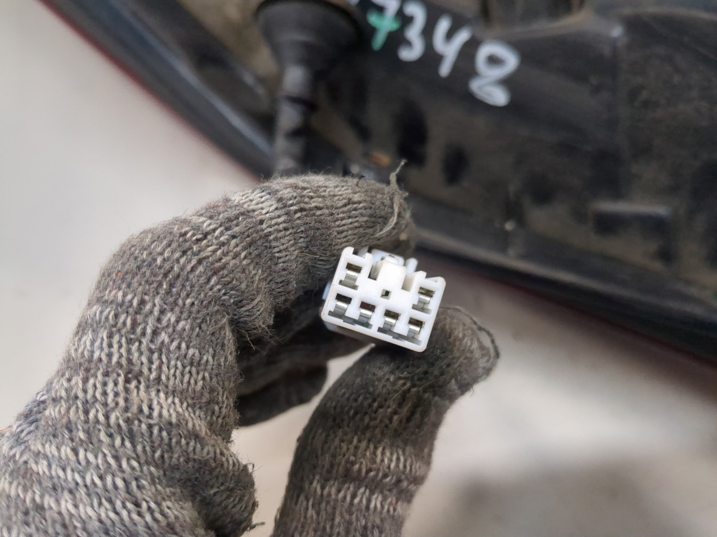 Фонарь задний левый