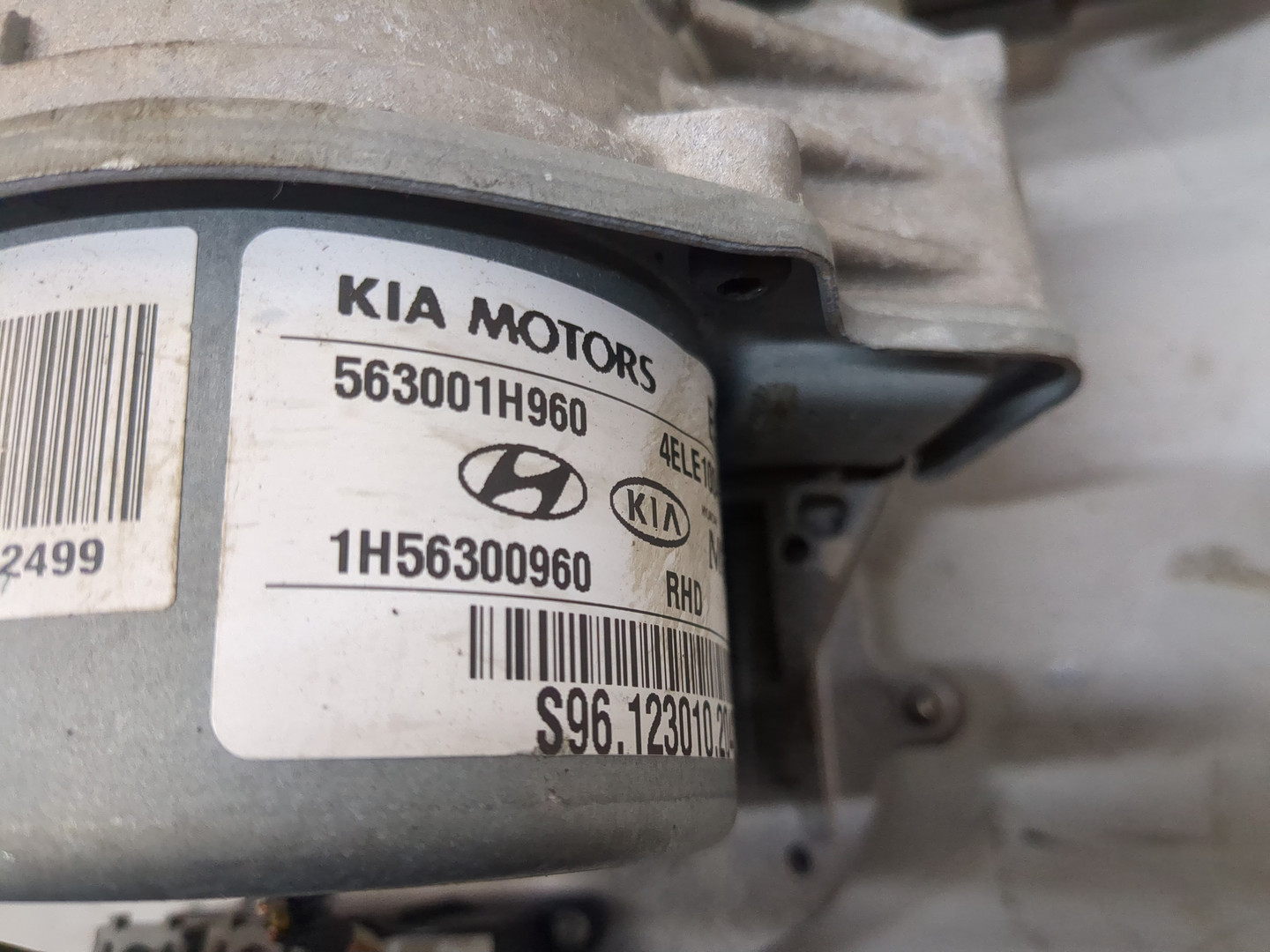 Серводвигатель рулевой рейки