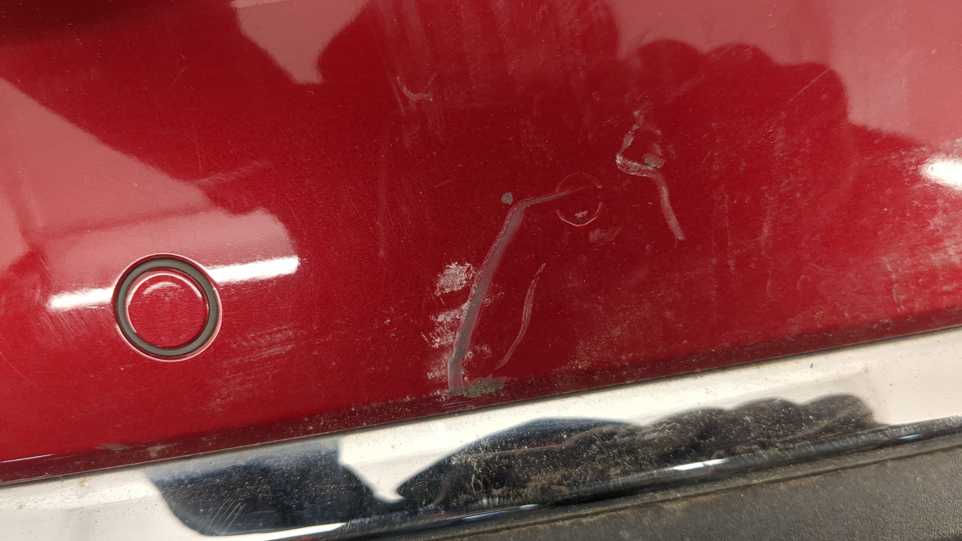 Бампер задний