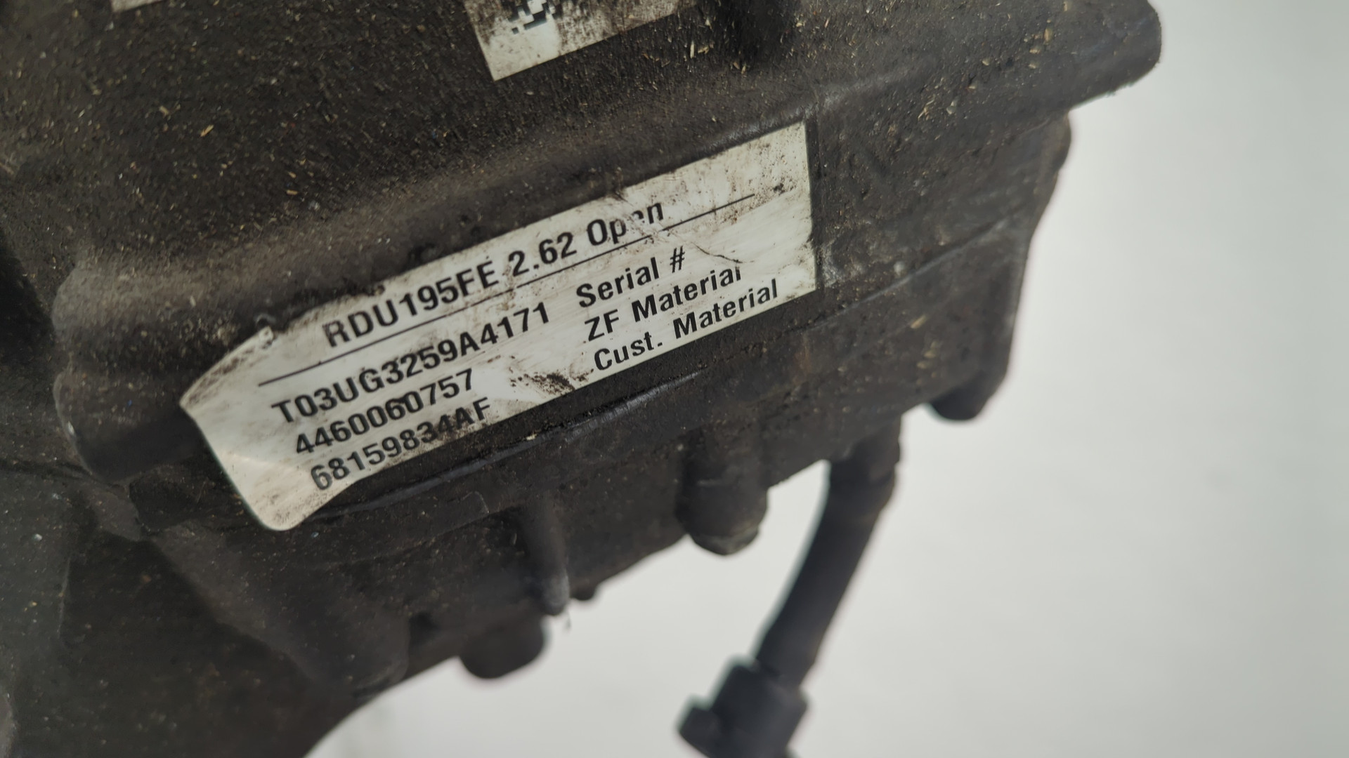 Редуктор заднего моста