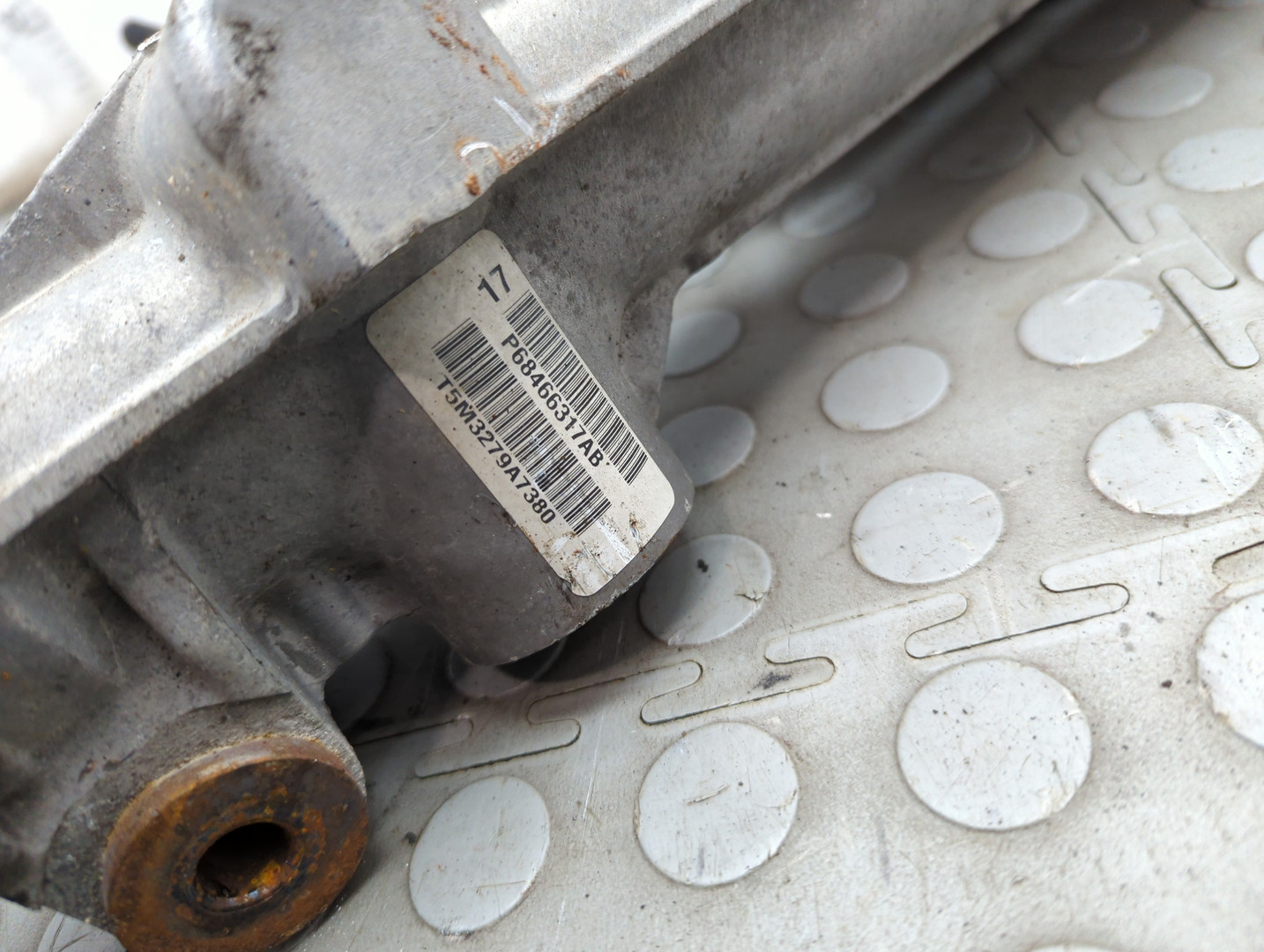 Рейка рулевая