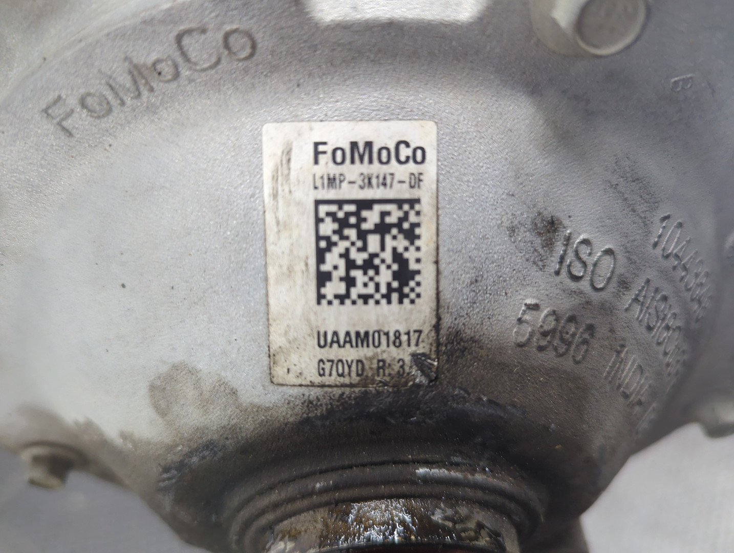 Редуктор переднего моста