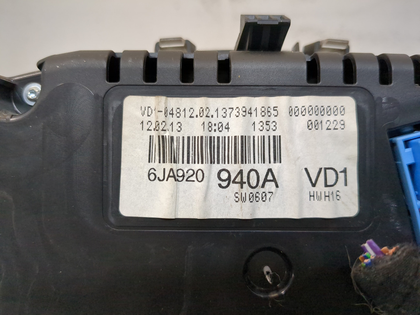 Панель приборов