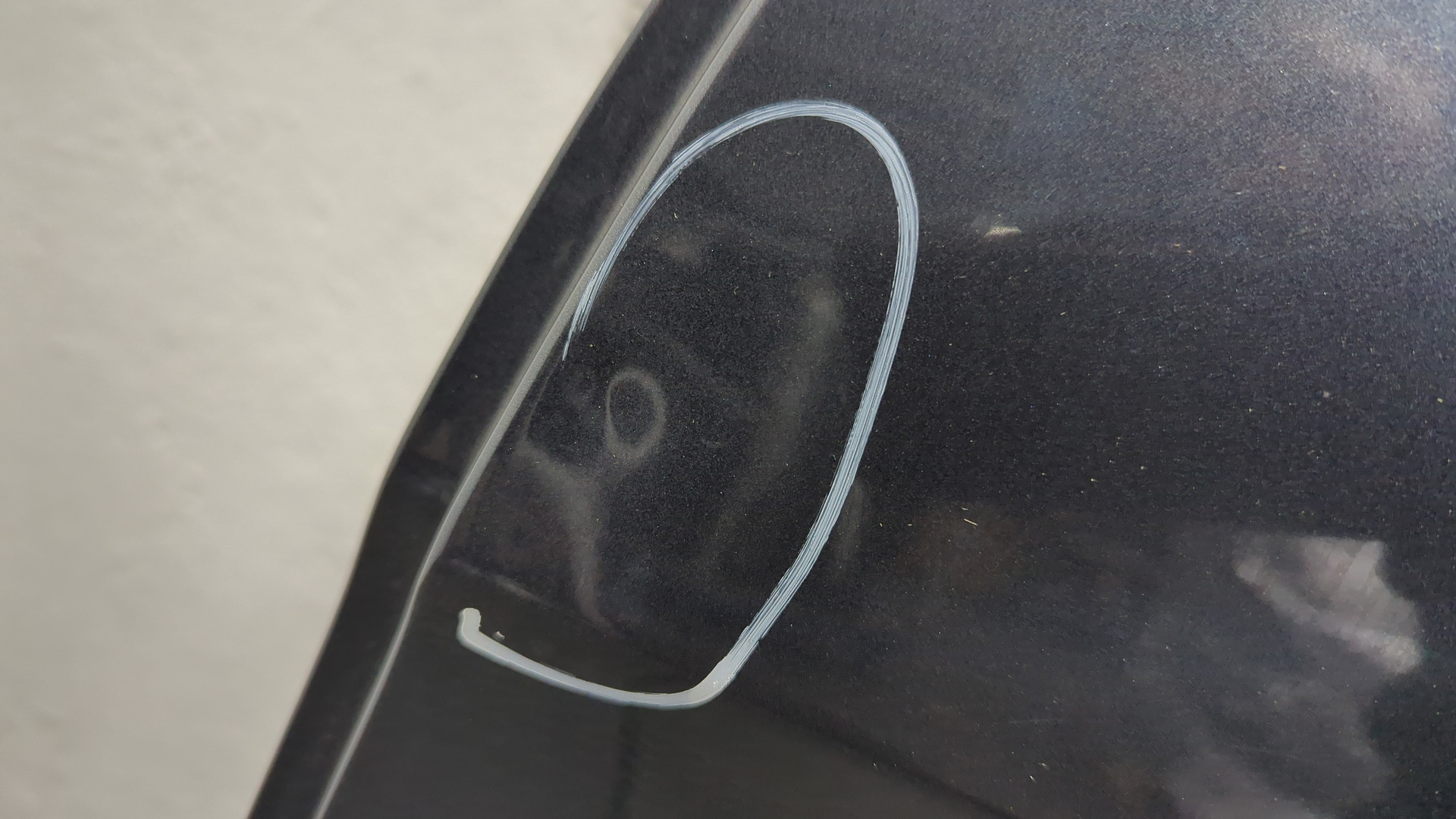 Дверь задняя левая