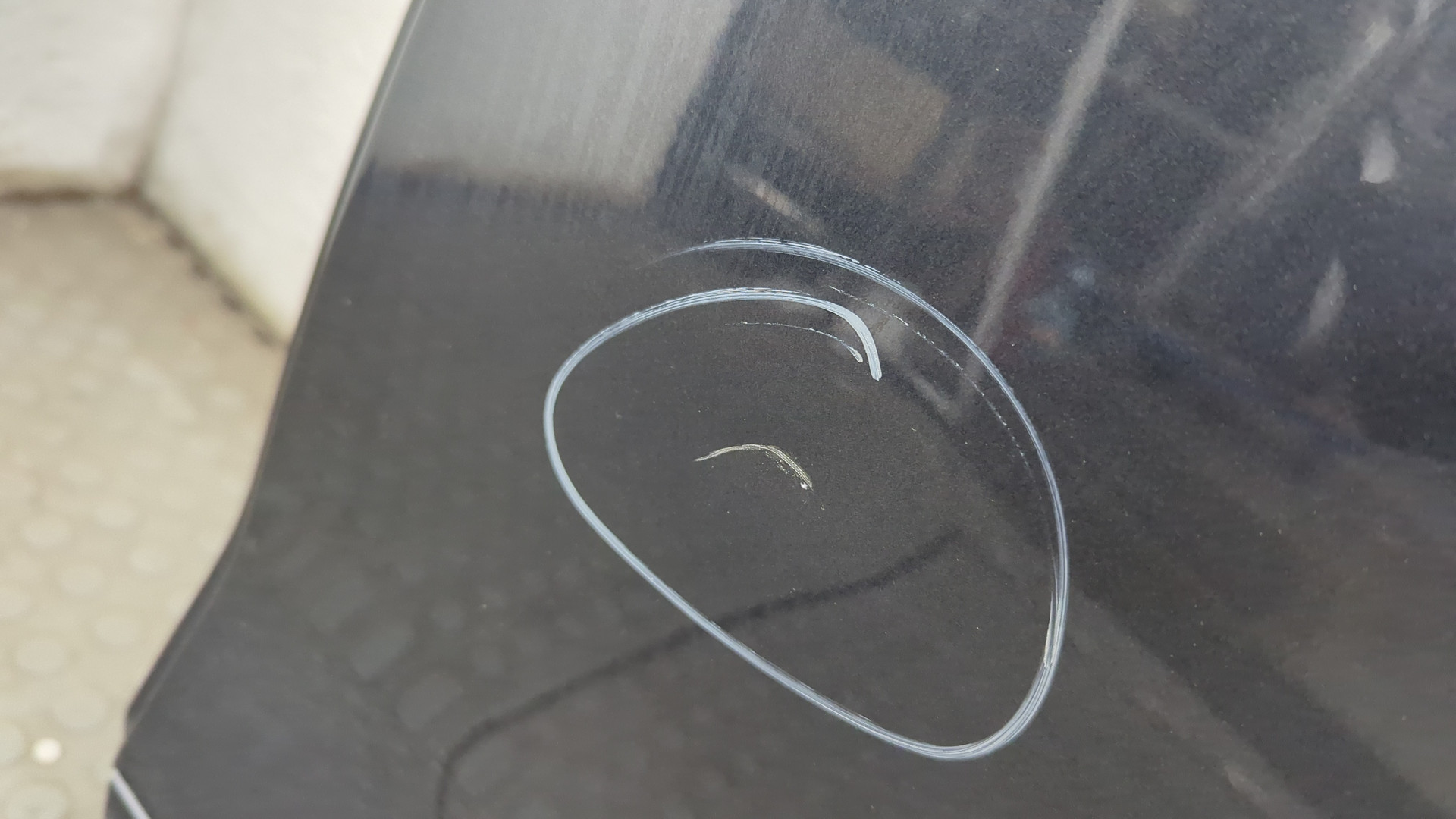 Дверь задняя левая