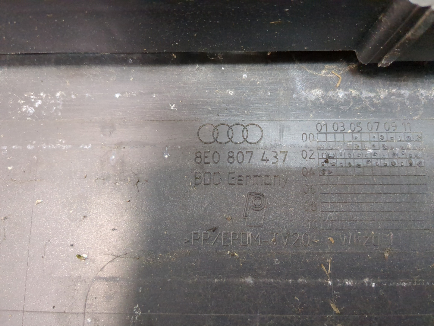 Бампер передний