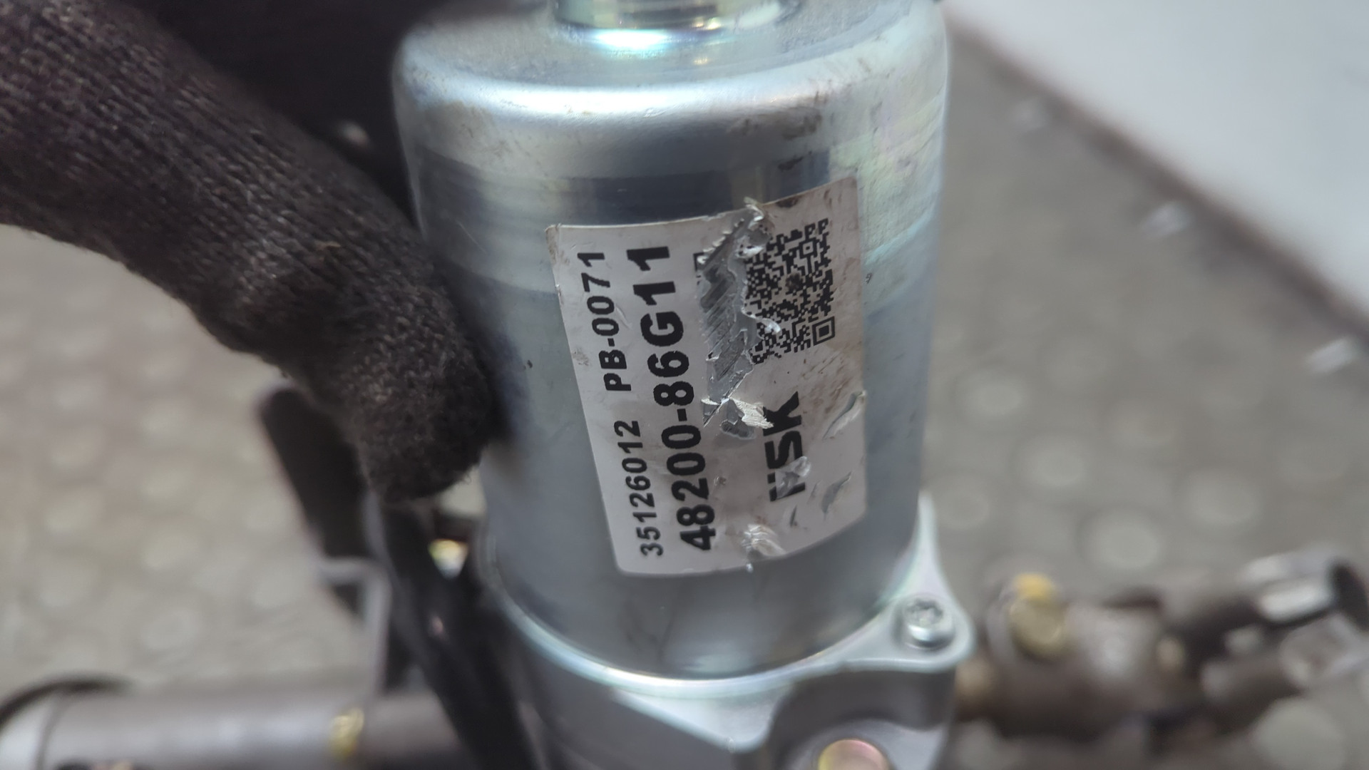 Серводвигатель рулевой рейки