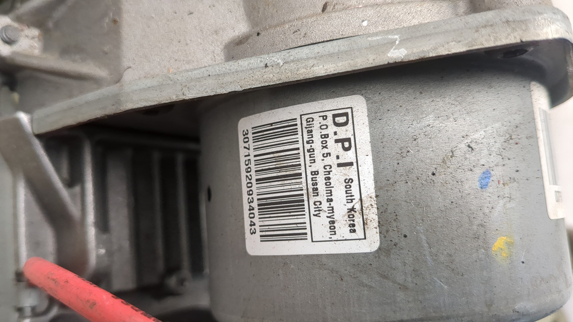 Серводвигатель рулевой рейки