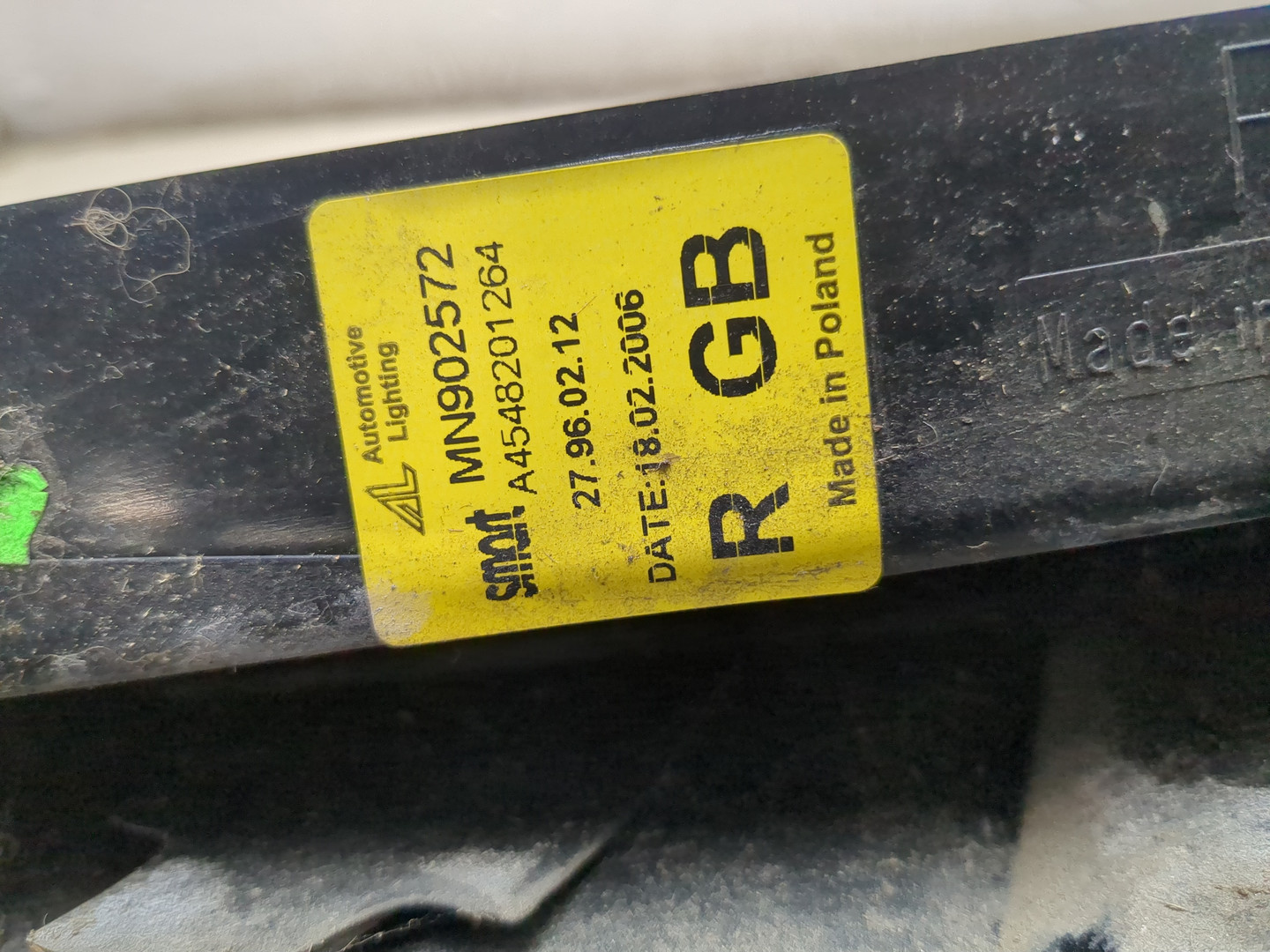 Фонарь задний правый