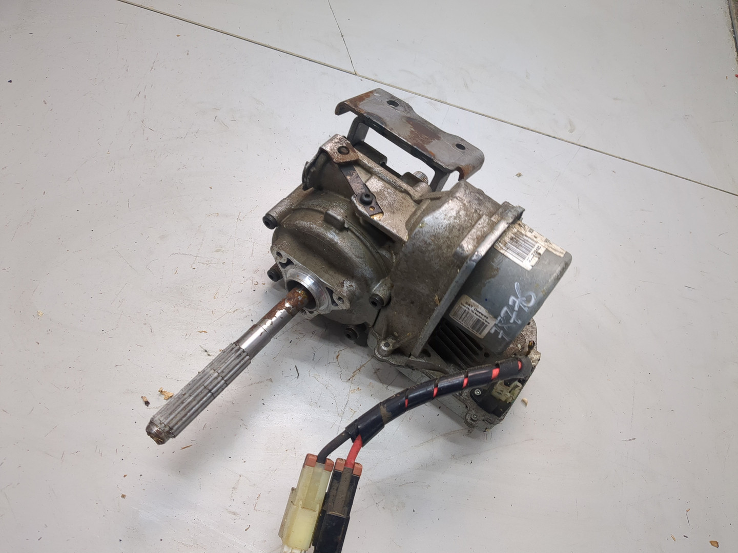 Серводвигатель рулевой рейки