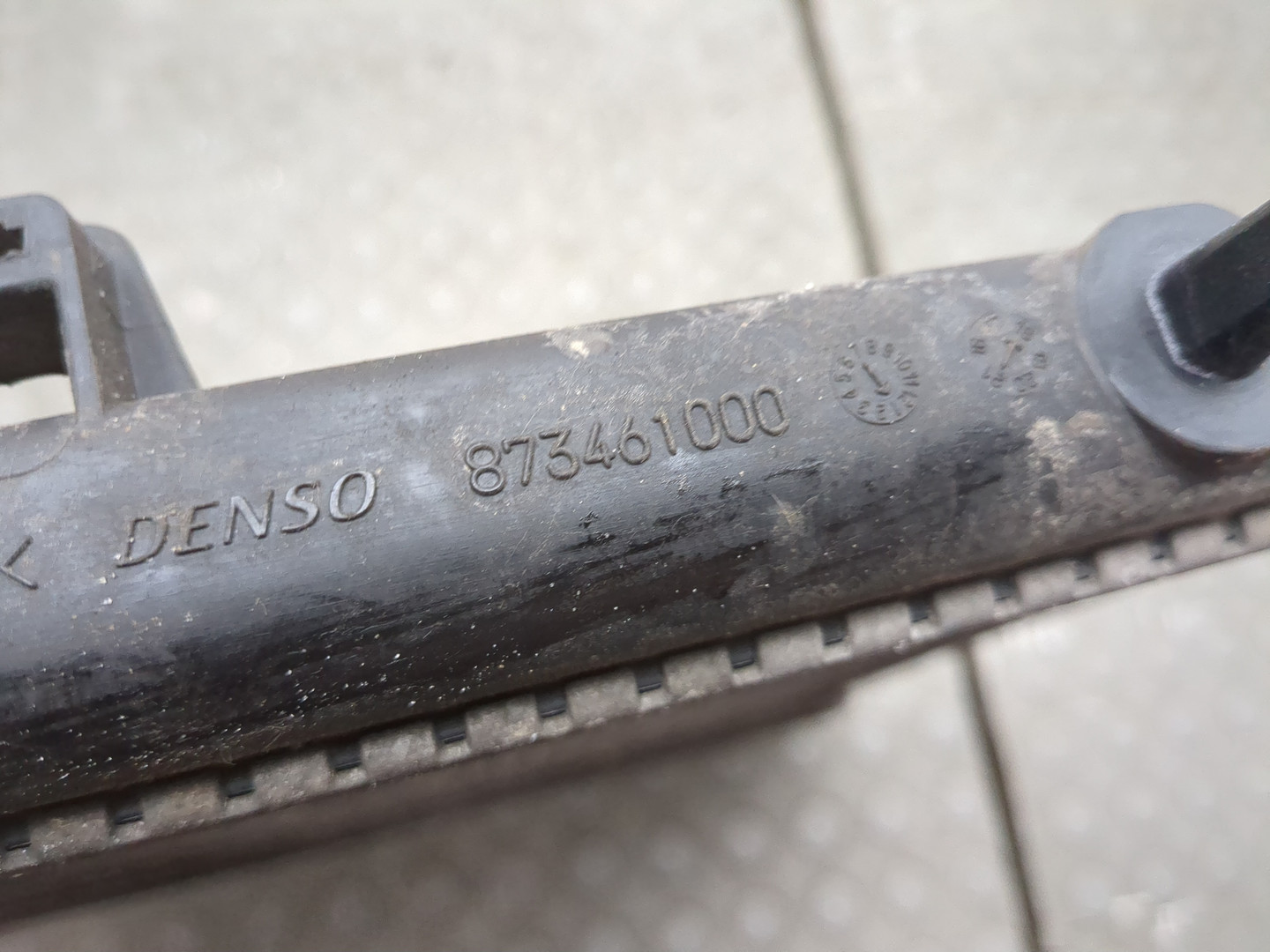 Радиатор охлаждения двигателя основной