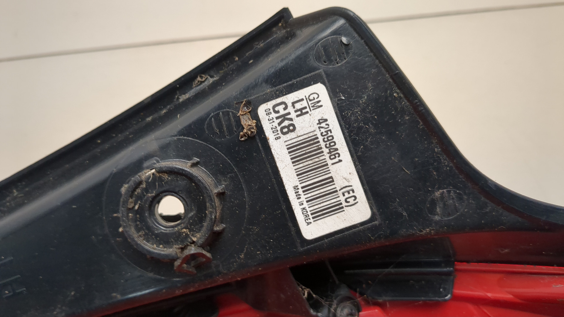 Фонарь задний левый