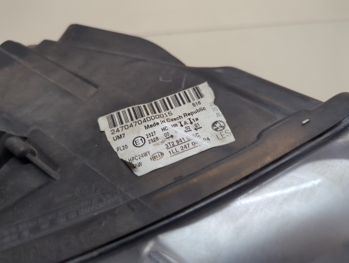 Фара правая