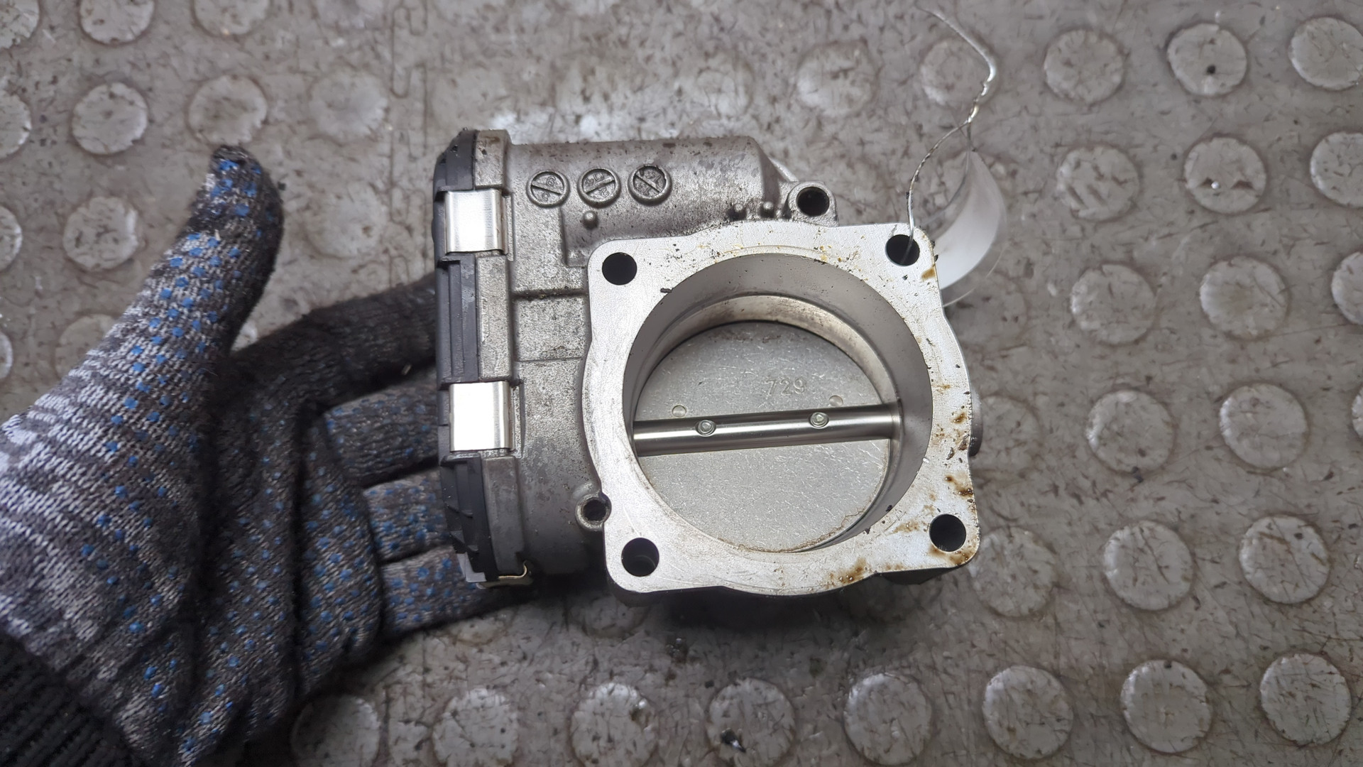 Заслонка дроссельная электрическая