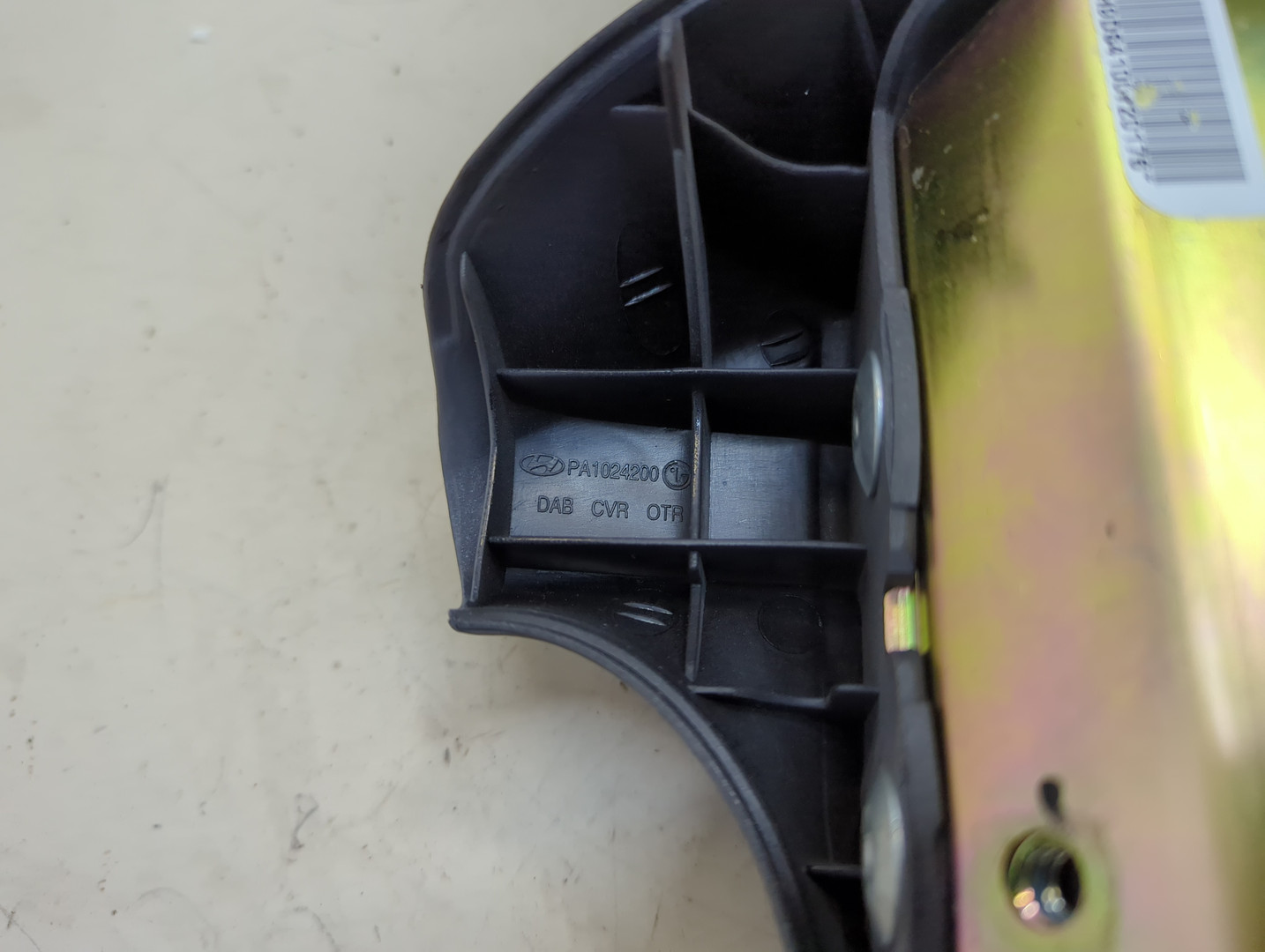 Подушка безопасности в рулевое колесо