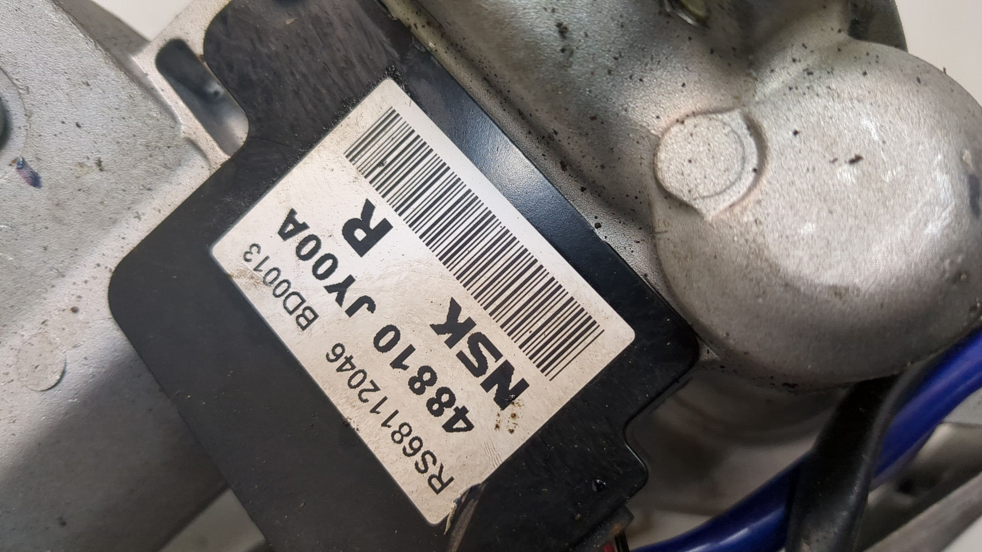 Серводвигатель рулевой рейки