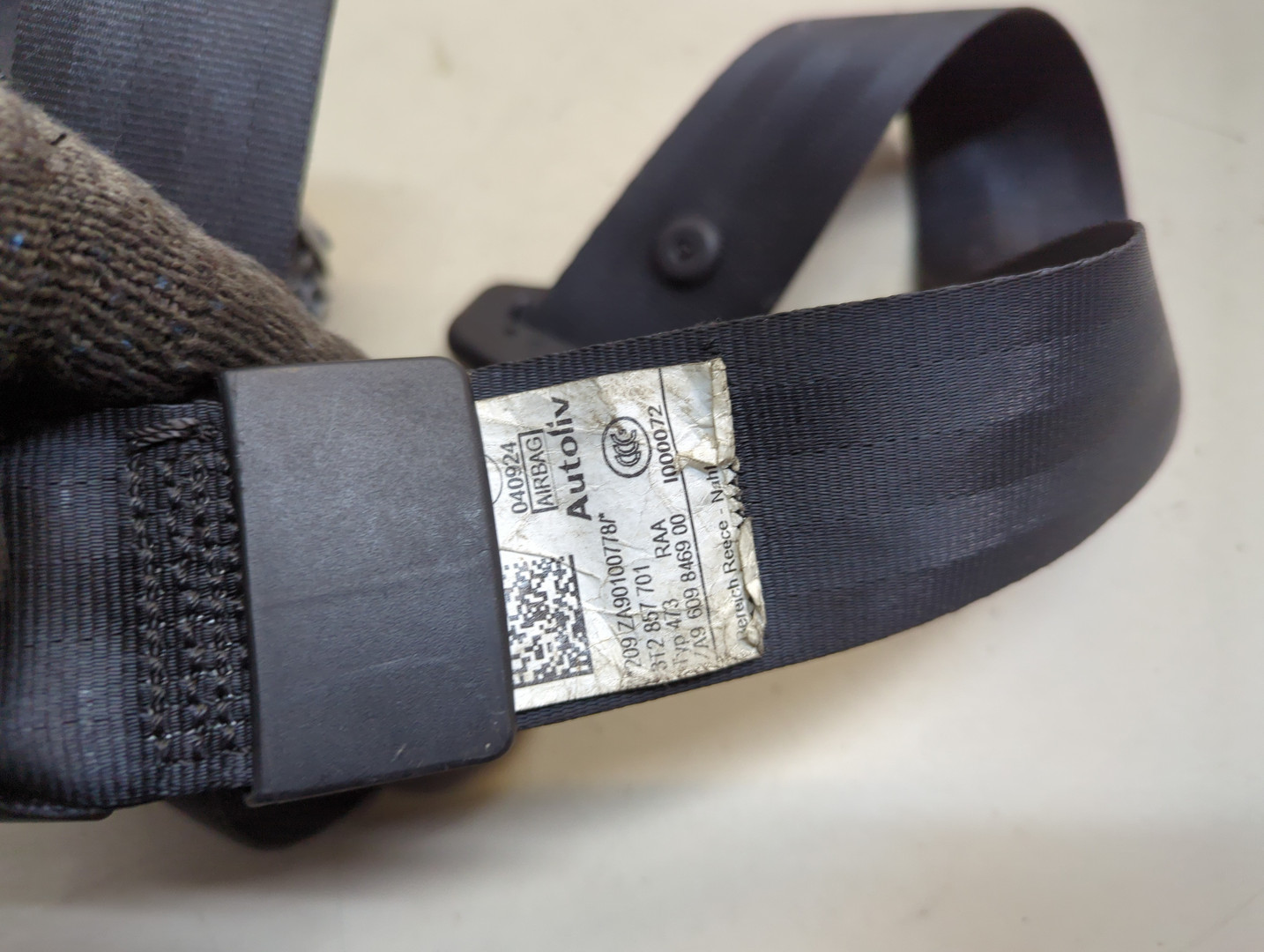 Ремень безопасности