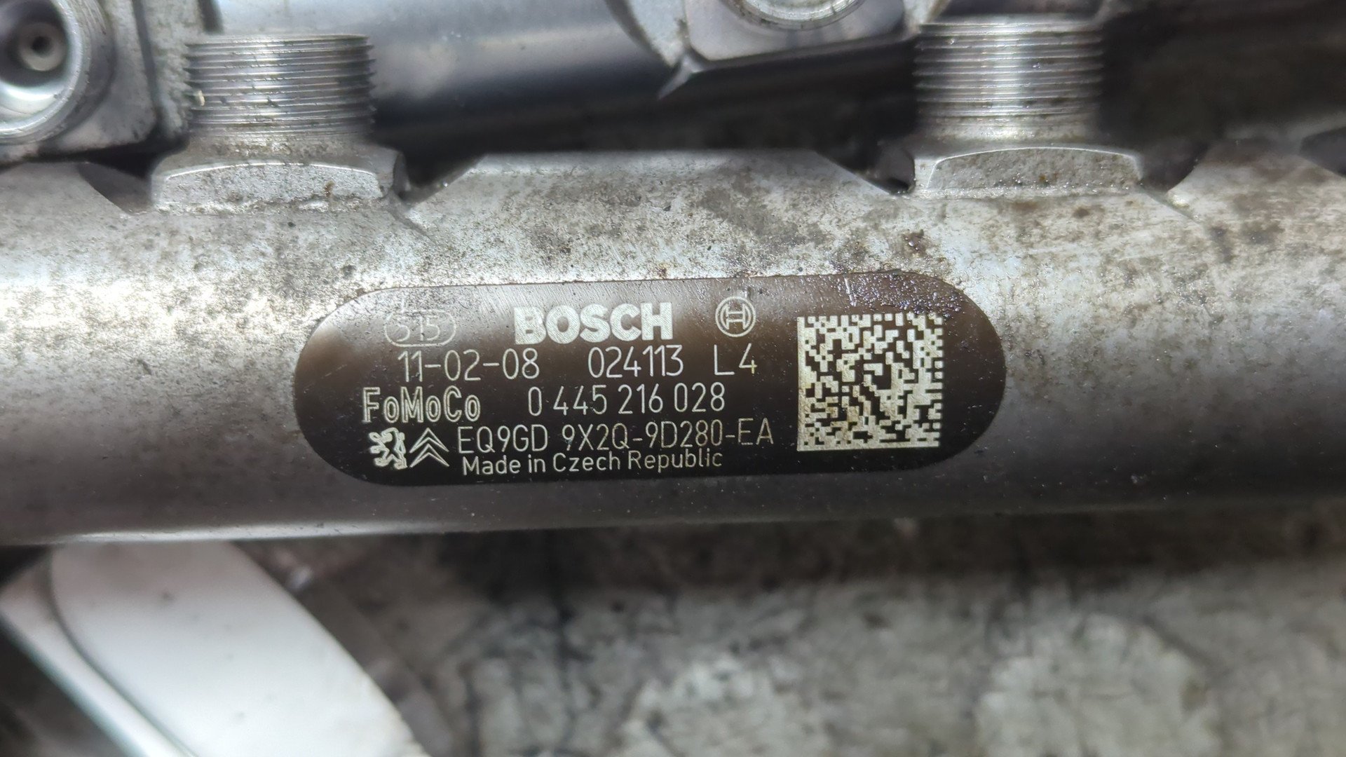 Рейка топливная (рампа)