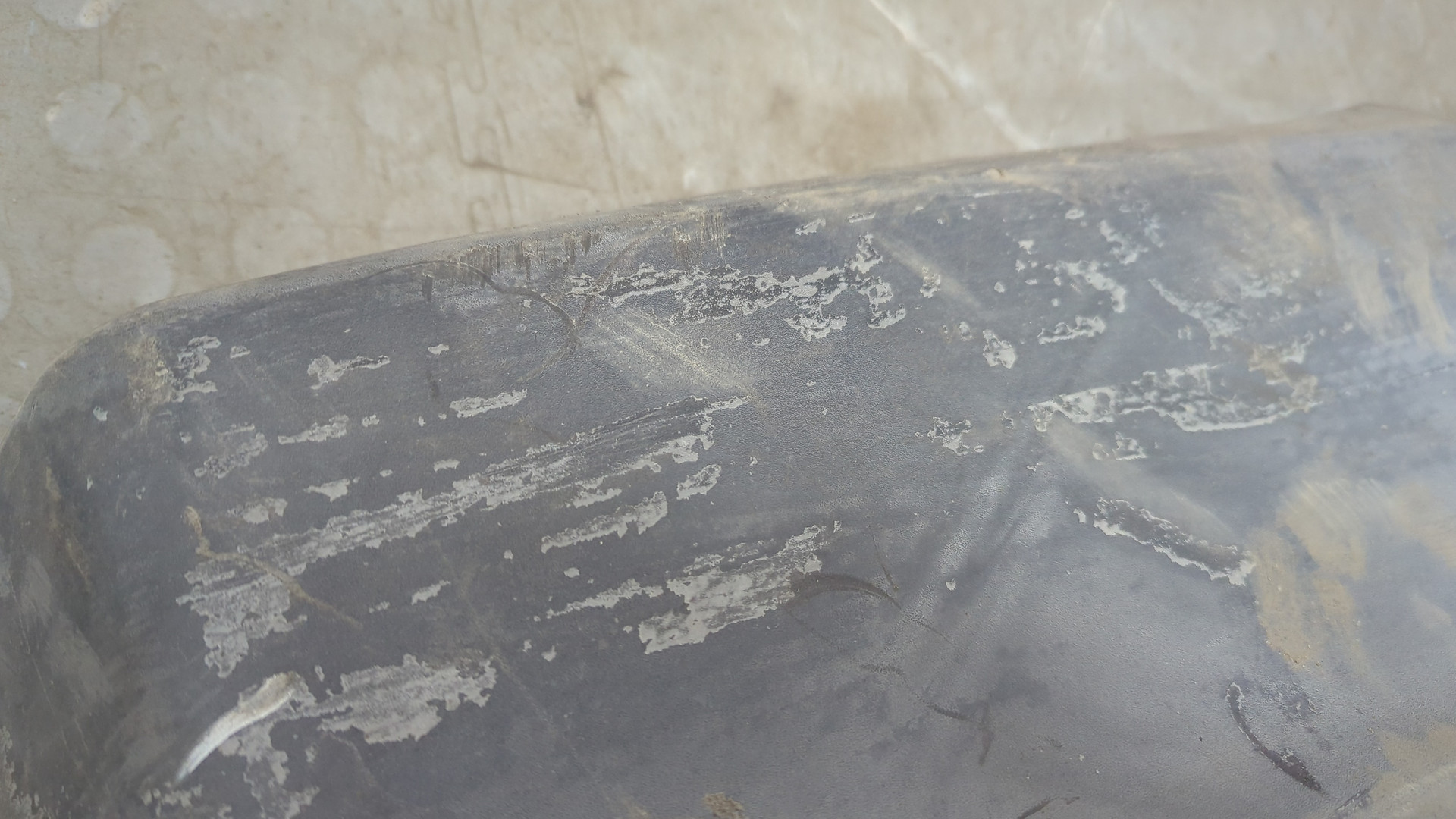 Накладка заднего бампера правая