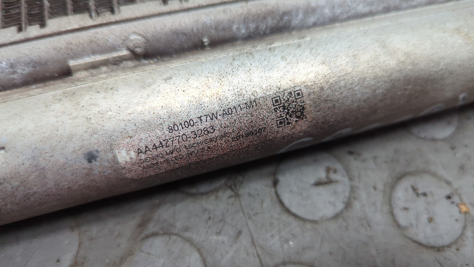 Радиатор кондиционера / конденсер