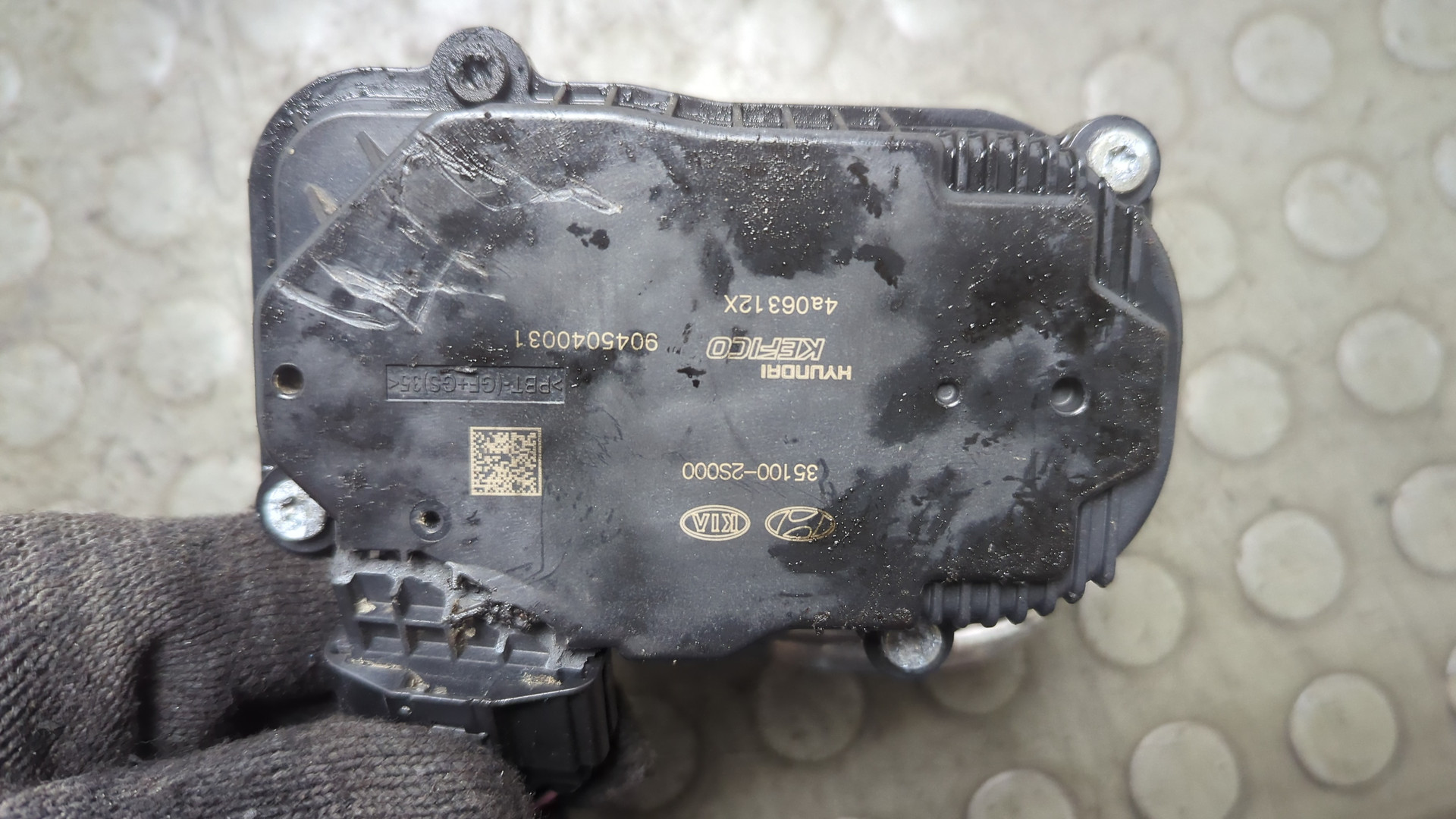 Заслонка дроссельная электрическая