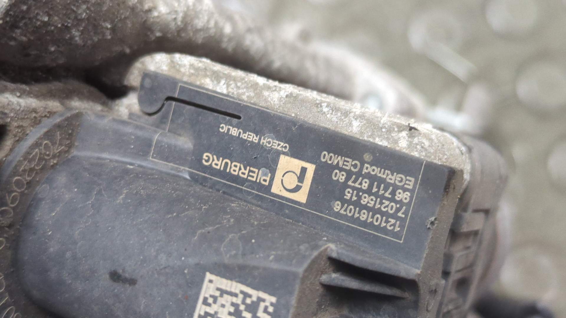 Клапан рециркуляции выхлопных газов (EGR)