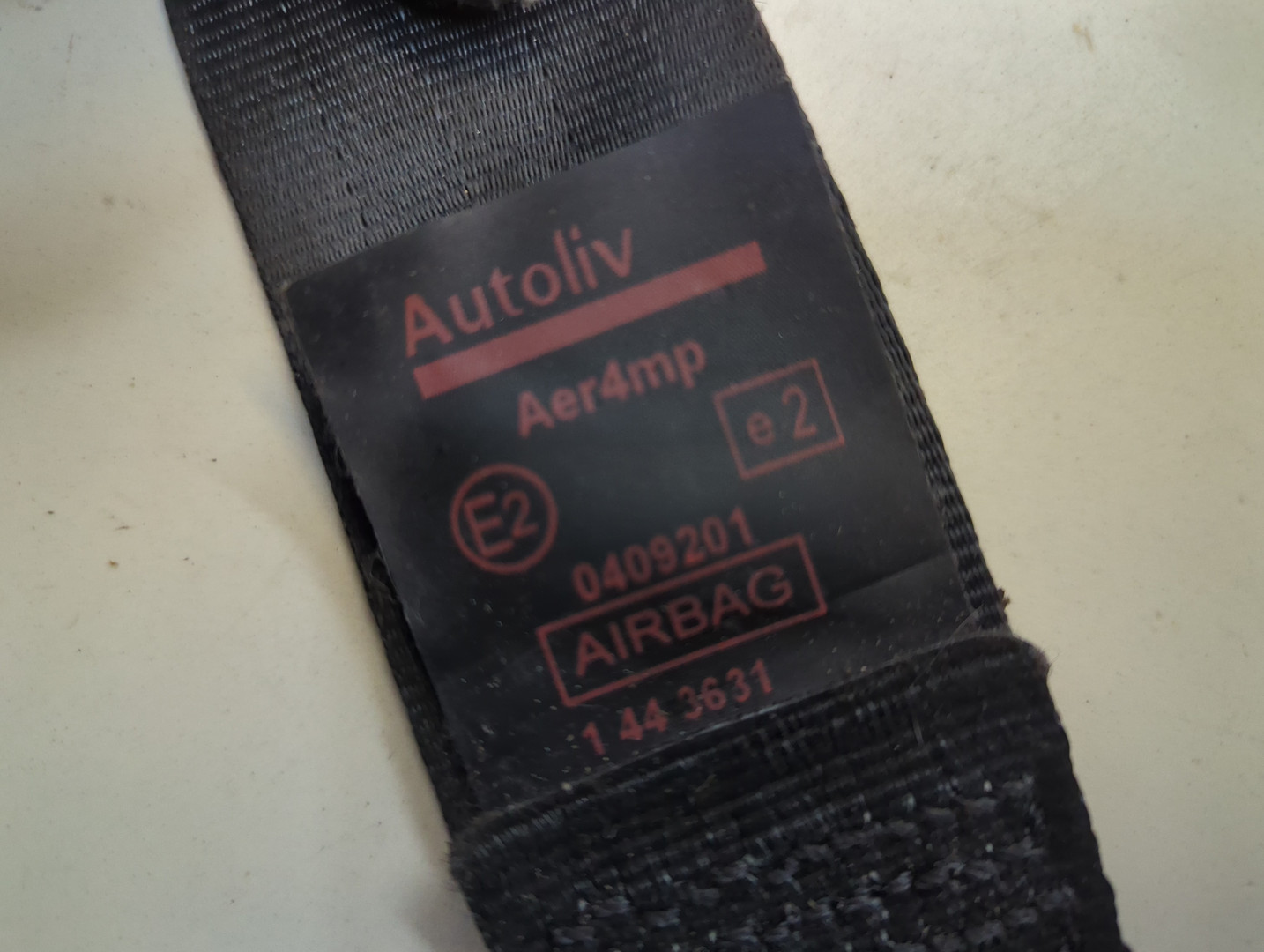 Ремень безопасности