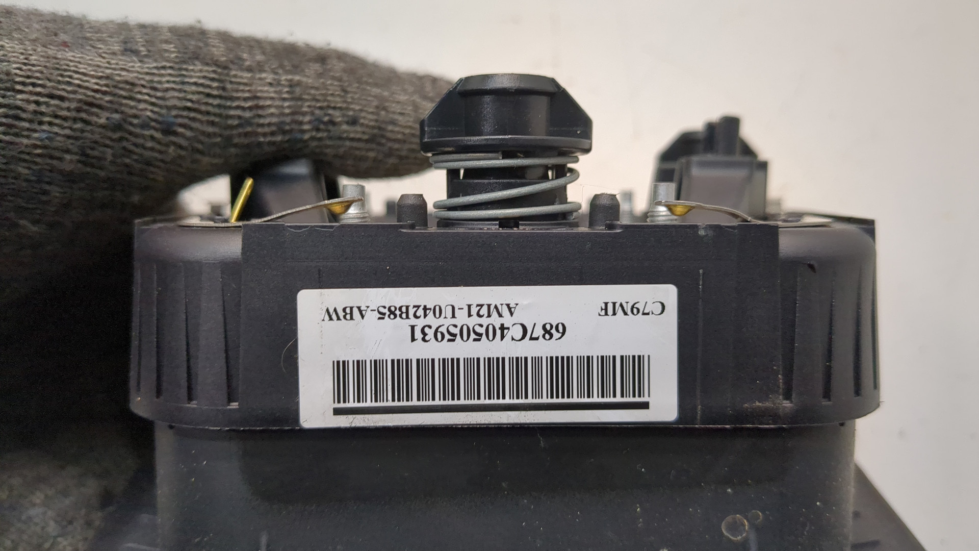 Подушка безопасности в рулевое колесо