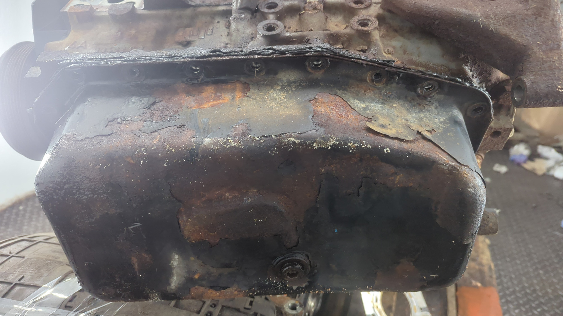 Блок двигателя