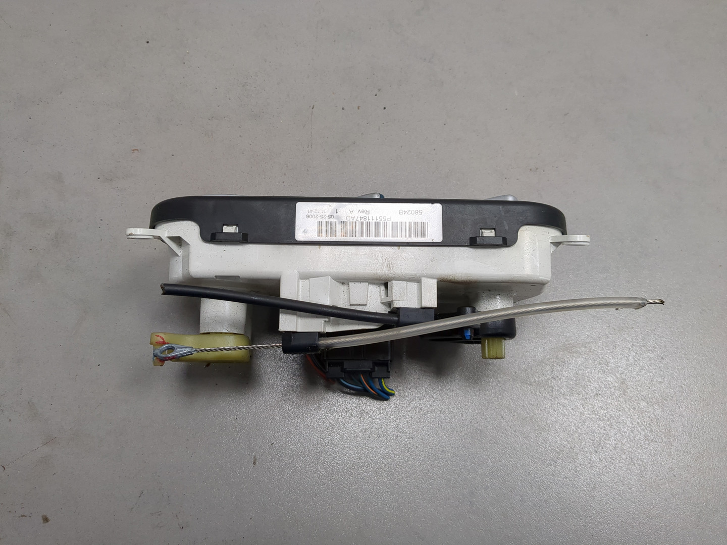 Переключатель отопителя