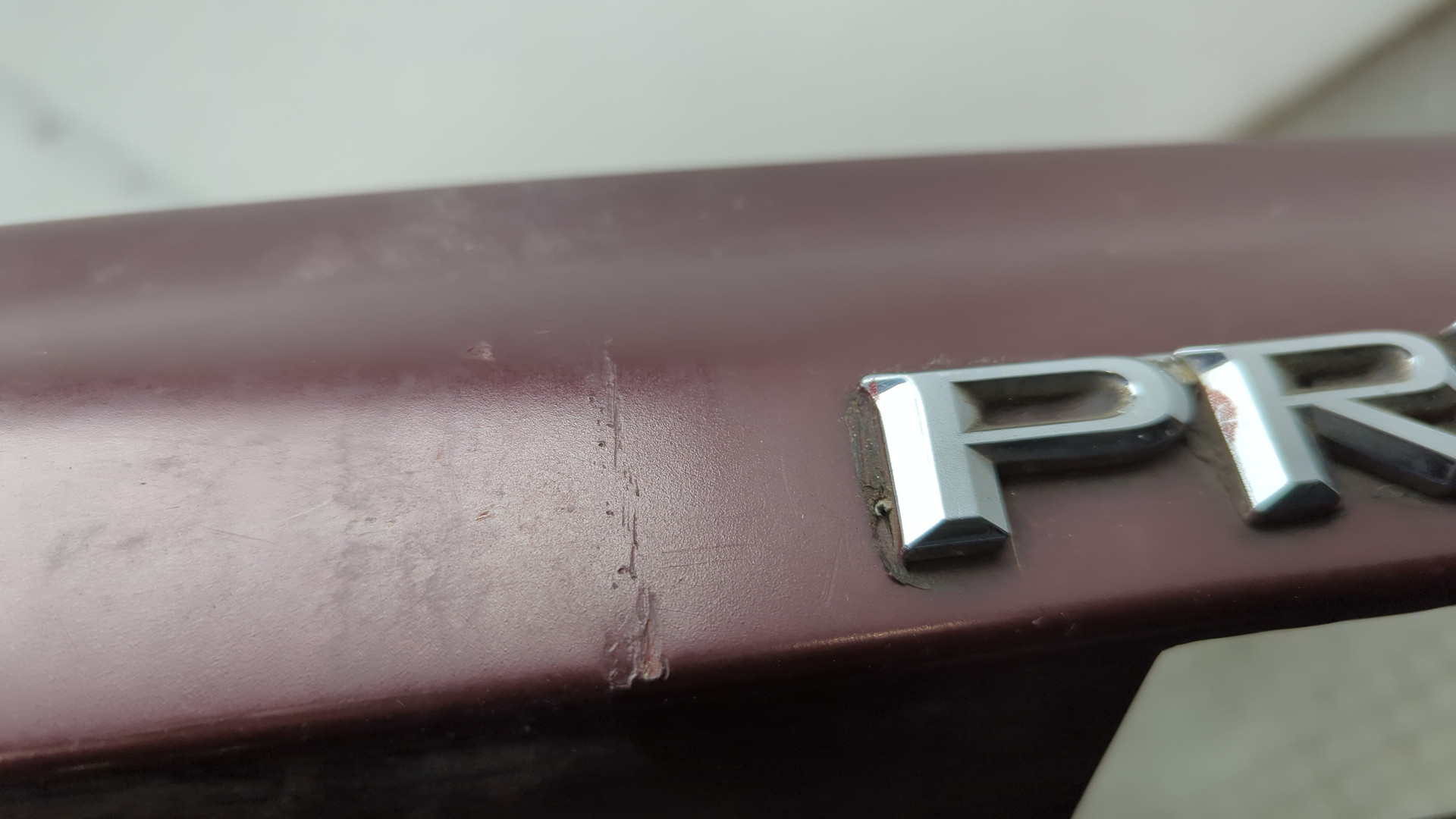 Накладка крышки багажника