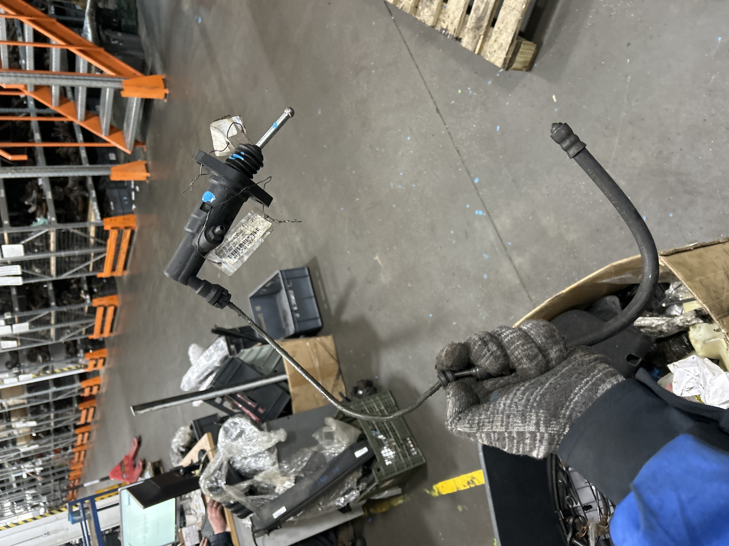 Цилиндр сцепления рабочий