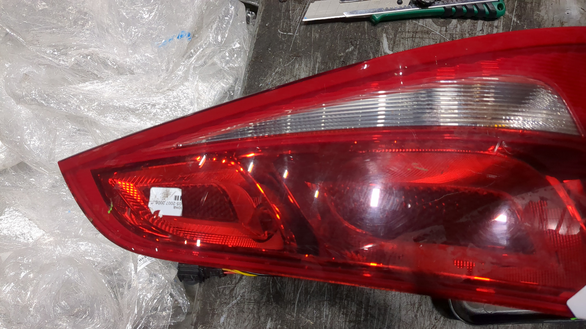 Фонарь задний левый