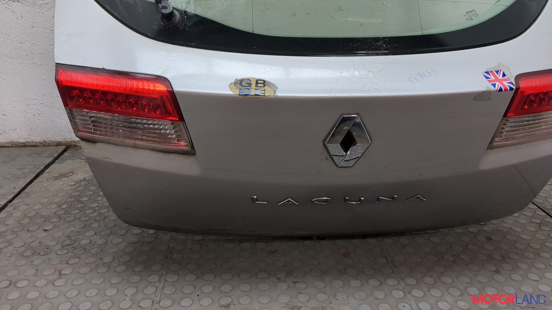 Крышка (дверь) багажника Renault Laguna 3 | Рено Лагуна III 2007- купить  б/у 8801348