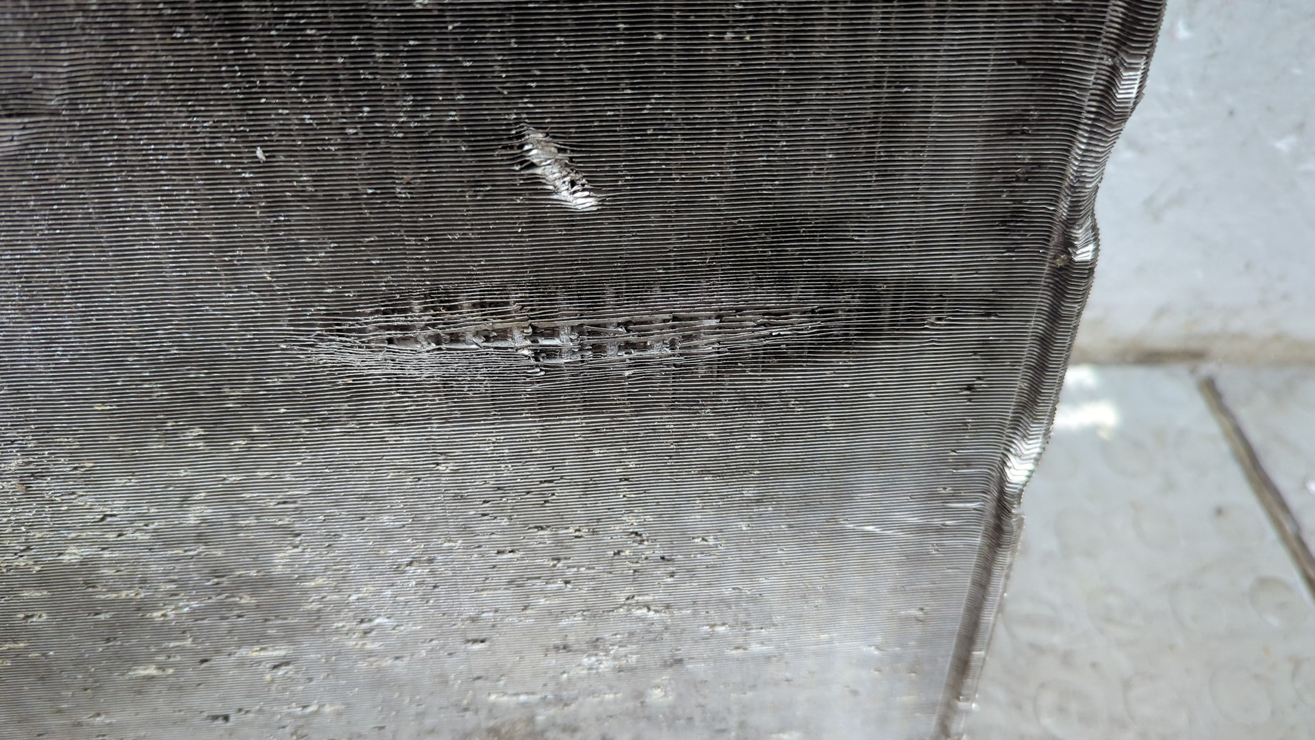 Радиатор охлаждения двигателя основной