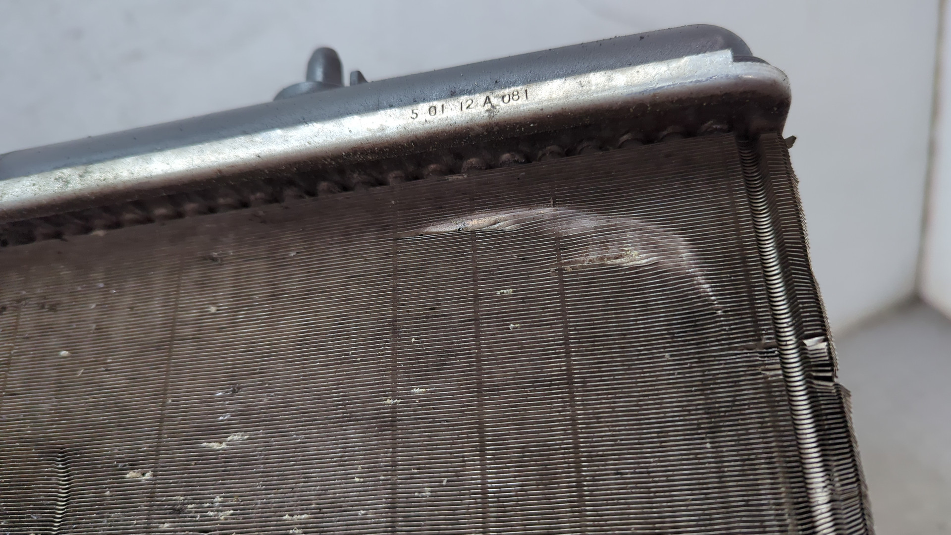 Радиатор охлаждения двигателя основной