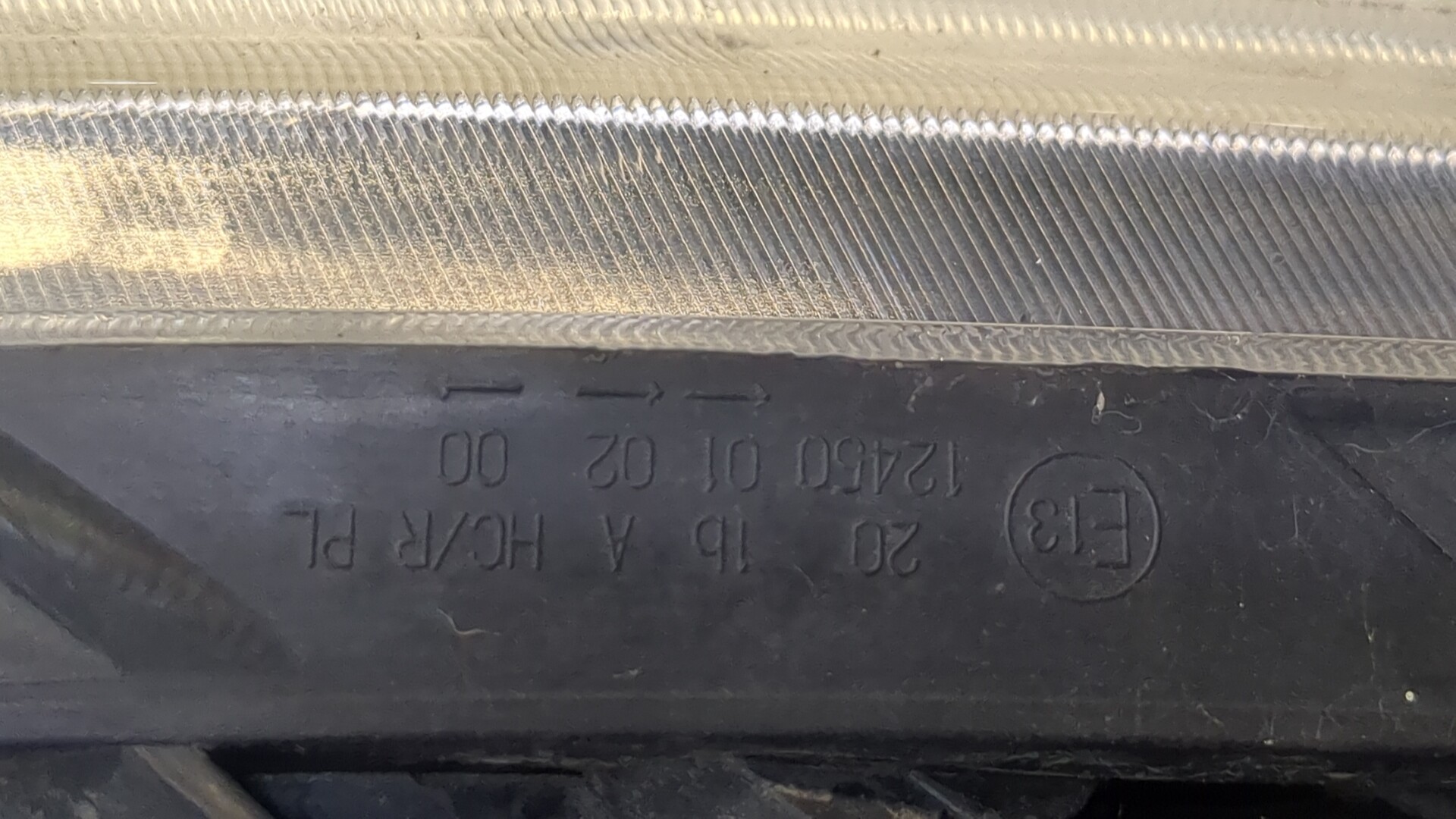 Фара правая