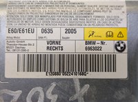 6963022 Подушка безопасности боковая (в дверь) BMW 5 E60 2003-2009 9028165 #4