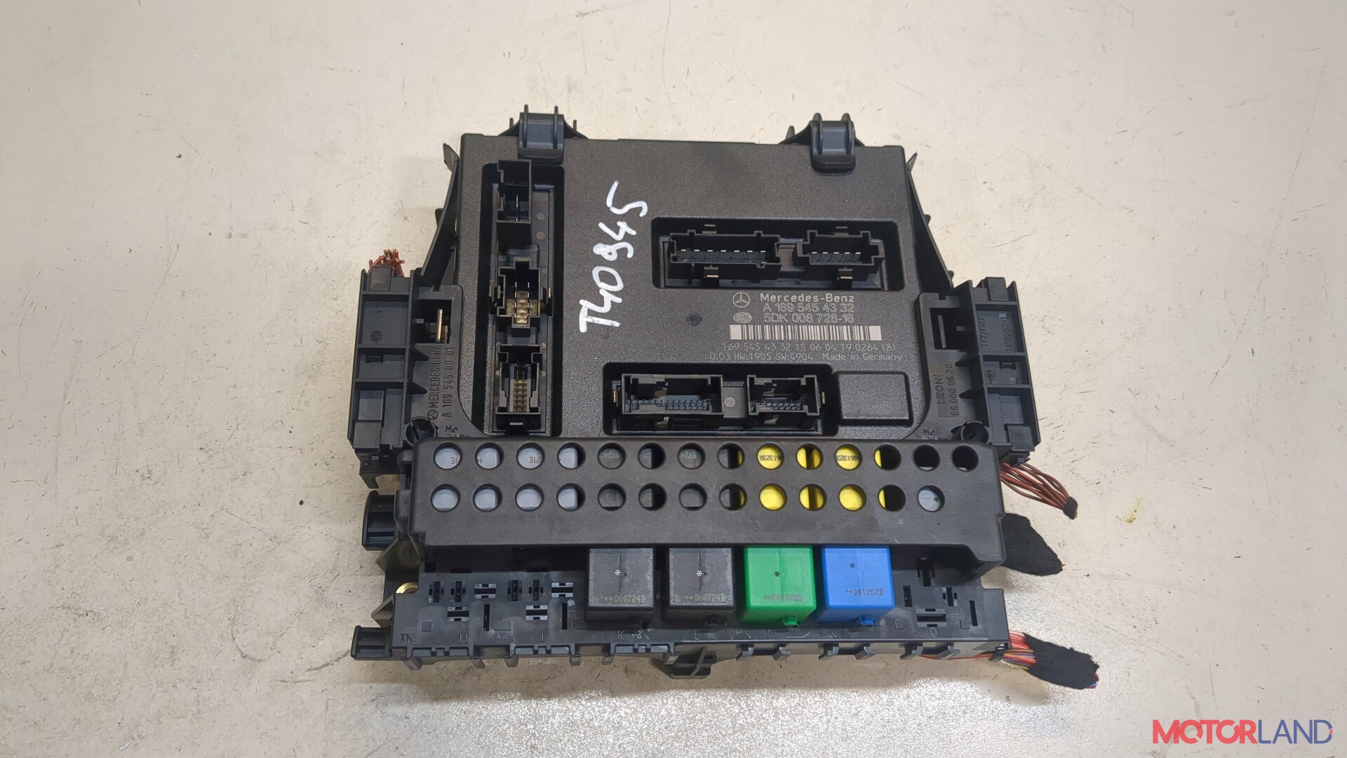 Блок управления SAM Mercedes B W245 | Мерседес В 245, Б-класс 2005-2012  купить б/у 9037641